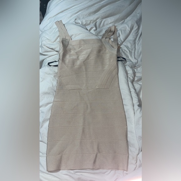bebe Dresses & Skirts - Bebe Cream Mini Dress